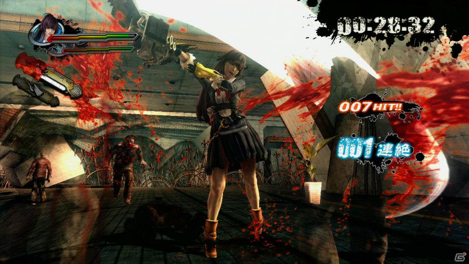 Xbox 360「お姉チャンバラZ ～カグラ～」新主人公「神楽」「沙亜也」のド派手なアクションを紹介の画像16