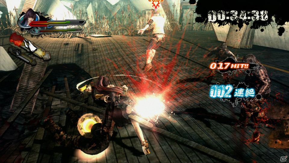 Xbox 360「お姉チャンバラZ ～カグラ～」新主人公「神楽」「沙亜也」のド派手なアクションを紹介の画像17