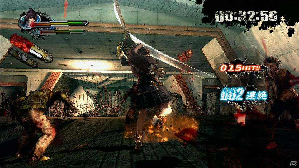 Xbox 360「お姉チャンバラZ ～カグラ～」新主人公「神楽」「沙亜也」のド派手なアクションを紹介の画像19