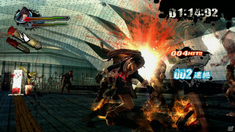Xbox 360「お姉チャンバラZ ～カグラ～」新主人公「神楽」「沙亜也」のド派手なアクションを紹介の画像23