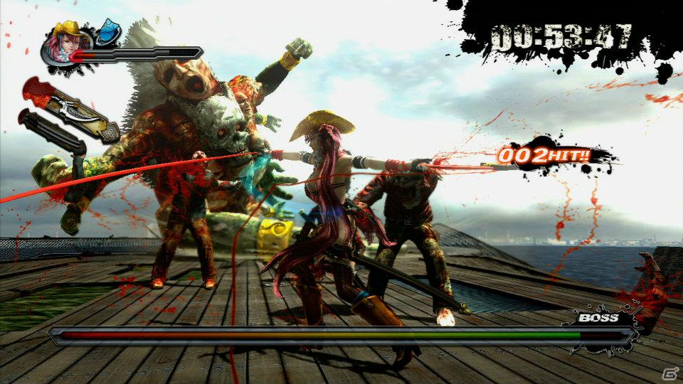 Xbox 360「お姉チャンバラZ ～カグラ～」新主人公「神楽」「沙亜也」のド派手なアクションを紹介の画像46