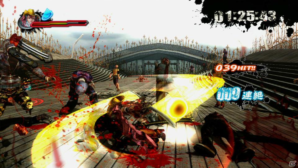 Xbox 360「お姉チャンバラZ ～カグラ～」新主人公「神楽」「沙亜也」のド派手なアクションを紹介の画像54