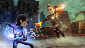 自分のアバターがヒーローとなって悪と戦う新体験の対戦格闘ゲーム！Xbox 360 Kinect専用ソフト「パワーアップ ヒーローズ」が2012年1月19日発売の画像6