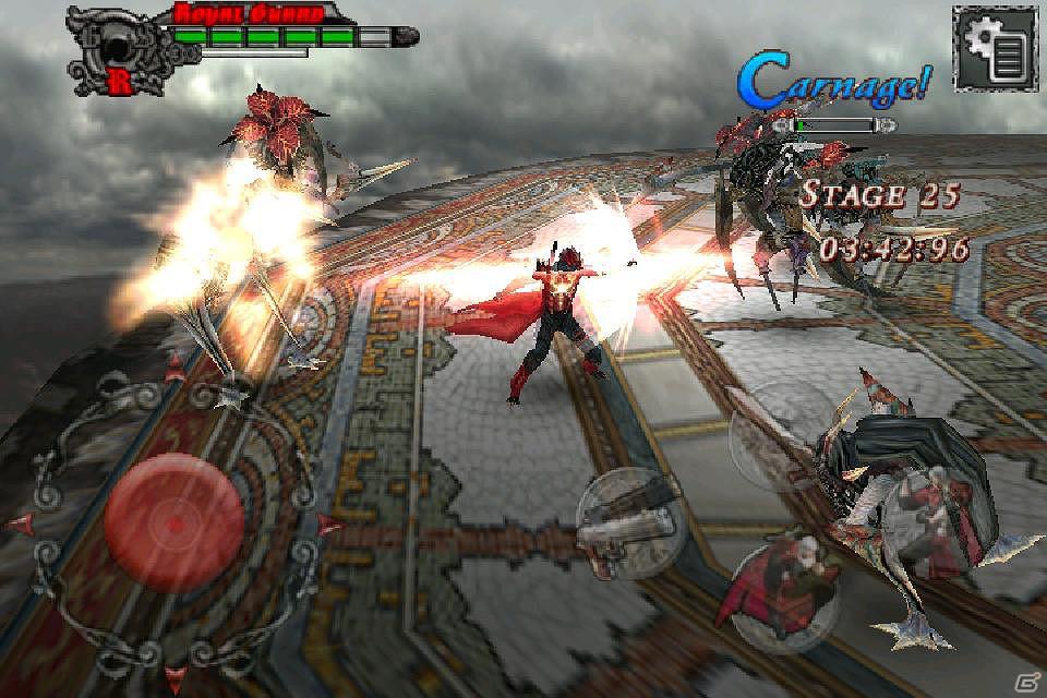 iPhone/iPod touch「デビル メイ クライ 4 リフレイン」「魔人ネロ」＆「魔人ダンテ」が追加となる無償アップデート実装！アップデートセールも実施の画像4