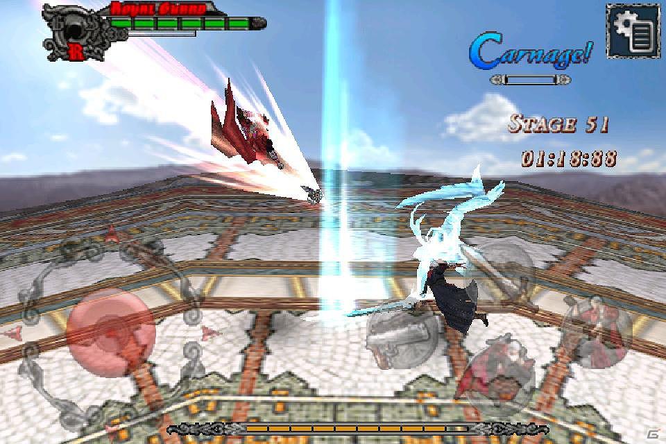 iPhone/iPod touch「デビル メイ クライ 4 リフレイン」「魔人ネロ」＆「魔人ダンテ」が追加となる無償アップデート実装！アップデートセールも実施の画像7