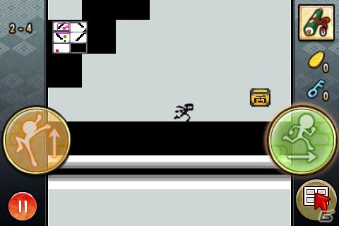 iPhone/iPod touch「脱出忍者」部屋を並びかえて脱出するスライドアクションパズルが配信開始の画像8