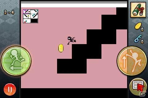 iPhone/iPod touch「脱出忍者」部屋を並びかえて脱出するスライドアクションパズルが配信開始の画像9