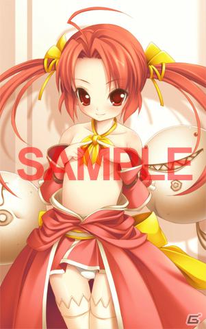 PSP「永遠のアセリア－この大地の果てで－」人丸氏描き下ろしによる店舗別購入特典イラスト公開の画像2