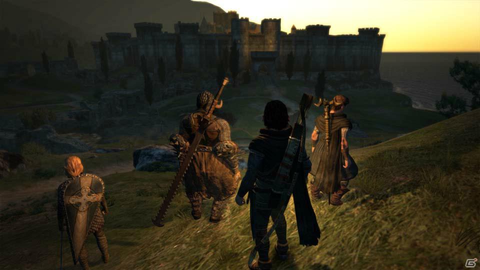 Ps3 Xbox 360 ドラゴンズ ドグマ 主人公の冒険の拠点 領都グラン ソレン の全景を紹介 ゲーム情報サイト Gamer