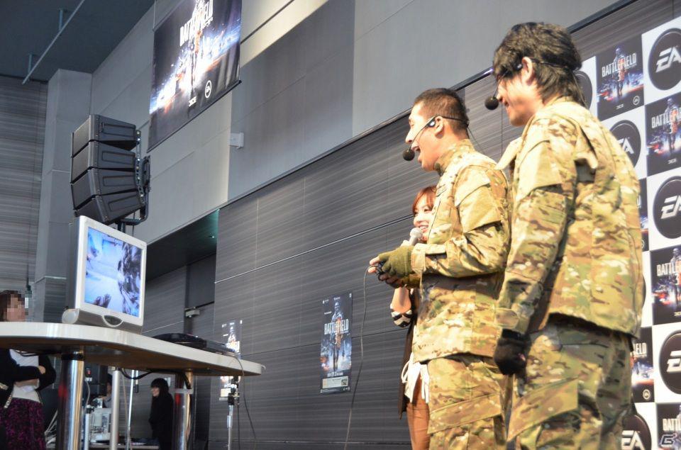 ゲストに麒麟も登場！20台の試遊台が設置されたPS3/Xbox 3/PC「バトルフィールド 3」発売記念イベントを開催の画像18