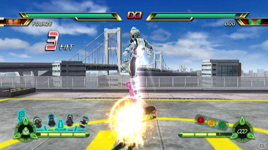 PSP/Wii「仮面ライダー クライマックスヒーローズ フォーゼ」仮面ライダーフォーゼのバトルシステム＆主役以外のライダーの超必殺技を紹介の画像18