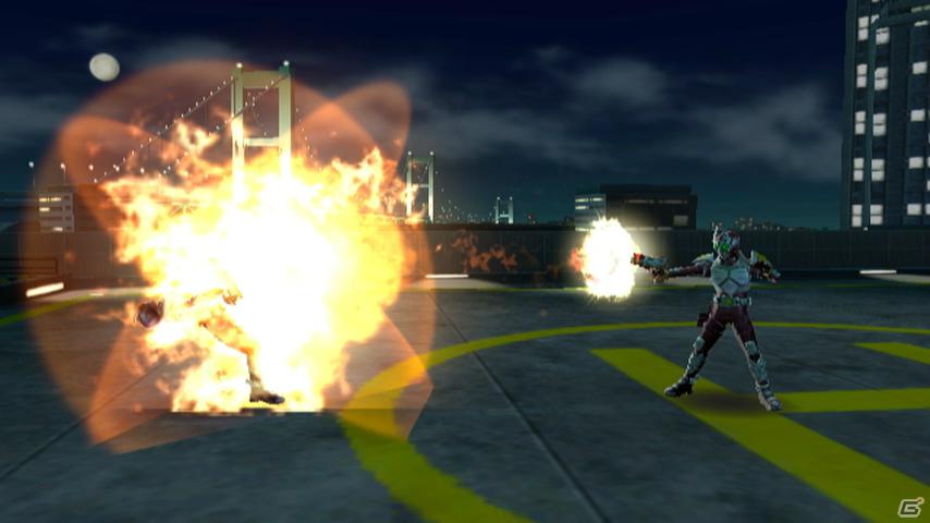 PSP/Wii「仮面ライダー クライマックスヒーローズ フォーゼ」仮面ライダーフォーゼのバトルシステム＆主役以外のライダーの超必殺技を紹介の画像35