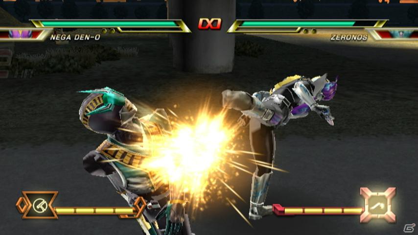 PSP/Wii「仮面ライダー クライマックスヒーローズ フォーゼ」仮面ライダーフォーゼのバトルシステム＆主役以外のライダーの超必殺技を紹介の画像43