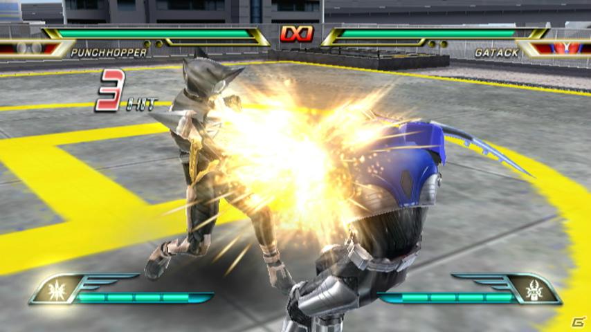 PSP/Wii「仮面ライダー クライマックスヒーローズ フォーゼ」仮面ライダーフォーゼのバトルシステム＆主役以外のライダーの超必殺技を紹介の画像65