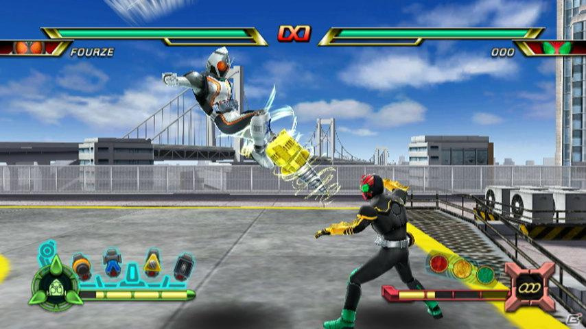 PSP/Wii「仮面ライダー クライマックスヒーローズ フォーゼ」仮面ライダーフォーゼのバトルシステム＆主役以外のライダーの超必殺技を紹介の画像8