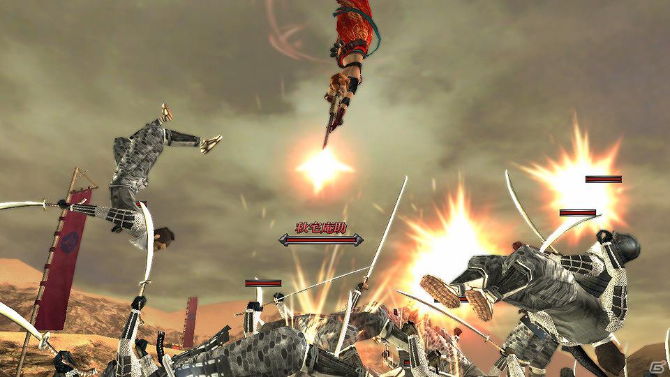 PS3/Wii「戦国BASARA3 宴」「戦国BASARA3」でプレイヤー武将だった16人のアクション変更点の一部をまとめた映像を公開の画像4