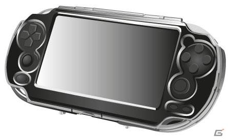 PS Vita専用ハードケース「アーマーシェル クリアケース」が本体と同時発売決定の画像1