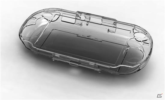 PS Vita専用ハードケース「アーマーシェル クリアケース」が本体と同時発売決定の画像2