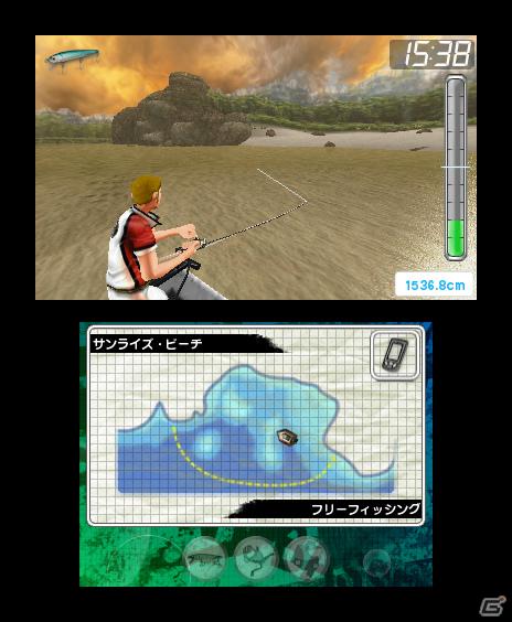 3DS「Fishing 3D」公式サイトオープン！ゲーム最新情報も紹介の画像11