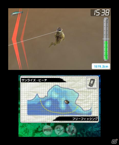 3DS「Fishing 3D」公式サイトオープン！ゲーム最新情報も紹介の画像12