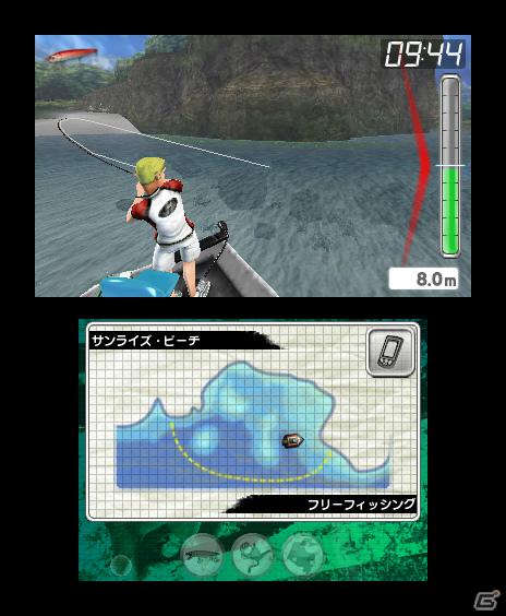 3DS「Fishing 3D」公式サイトオープン！ゲーム最新情報も紹介の画像15