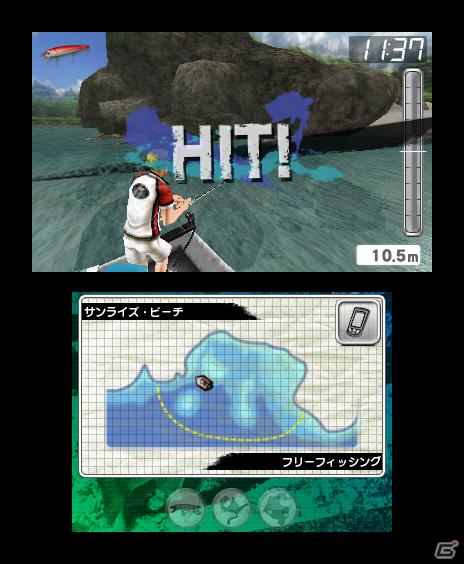 3DS「Fishing 3D」公式サイトオープン！ゲーム最新情報も紹介の画像17