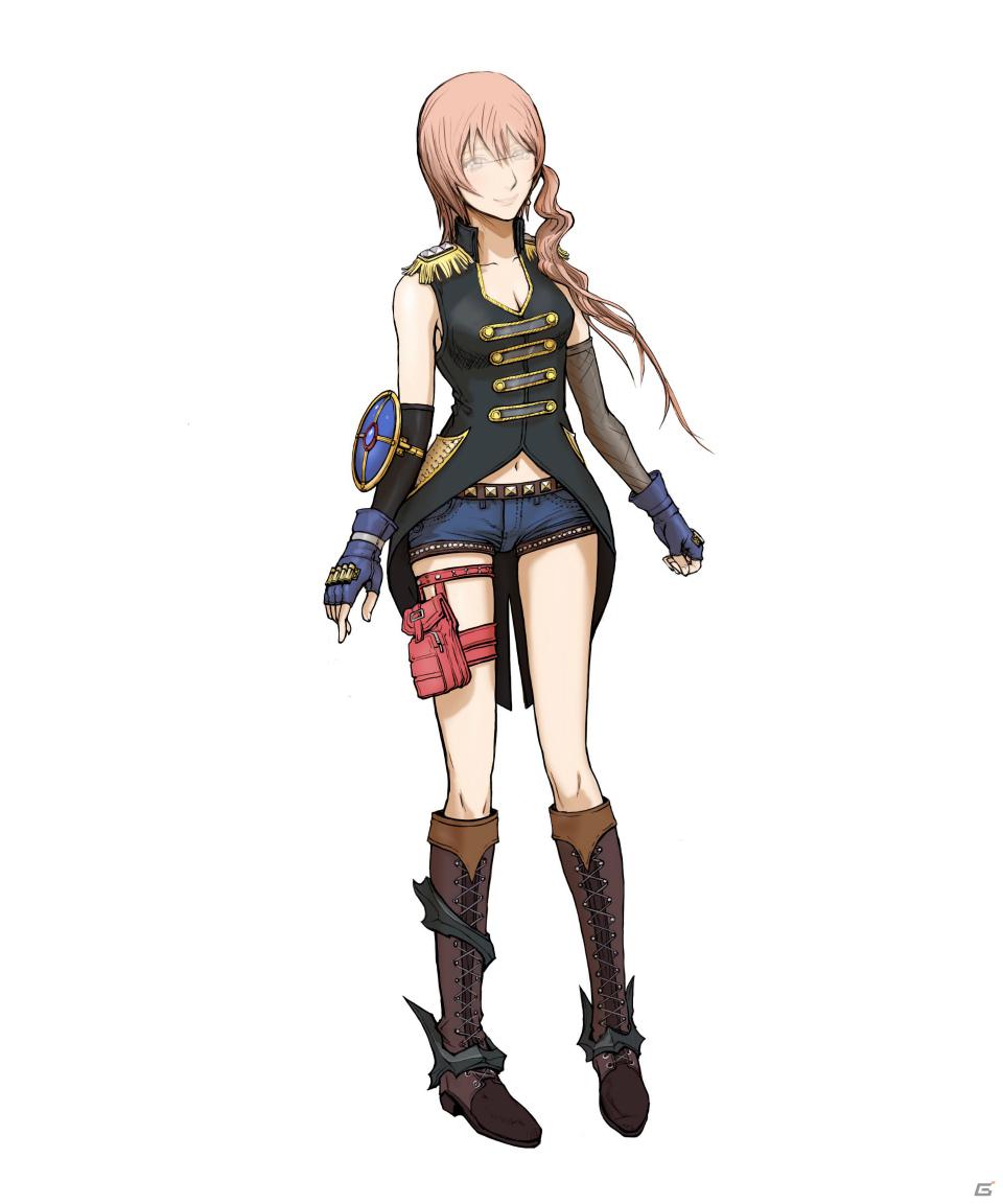 PS3/Xbox 360「FINAL FANTASY XIII-2」大島優子さんデザインオリジナルコスチュームの人気投票を開始の画像2