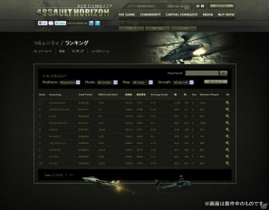 PS3/Xbox 360「エースコンバット アサルト・ホライゾン」11月12日より全世界でゲーム連動WEBのサービス開始の画像18
