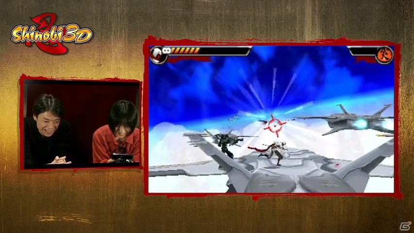 3DS「Shinobi 3D」公式WEBサイトなどで渡邊浩弐氏と杏野はるな氏が「Shinobi 3D」の魅力に迫る動画コンテンツVol.2が本日配信！の画像3