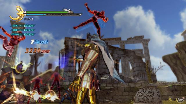 聖衣を脱ぎ小宇宙を高めよ！PS3「聖闘士星矢戦記」登場キャラクター「アイオロス」「童虎」「サガ」＆小宇宙ゲージが溜まりやすくなるシステムを紹介の画像33