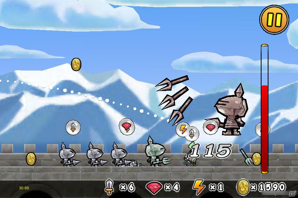 iOS/Android向けアプリ「ケリ姫クエスト」が日本国内のApp Storeで「トップゲーム無料iPhone App」のランキング1位を獲得の画像8