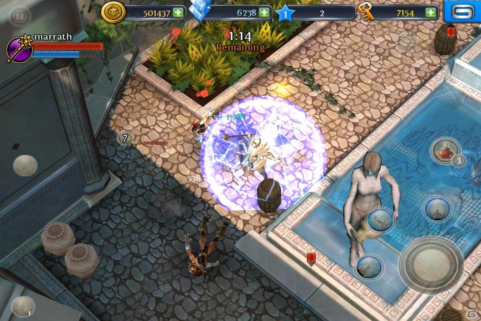 iPhone/iPad/Android向け「Dark Quest 3」の公式スクリーンショット・ゲームプレイ映像公開の画像1