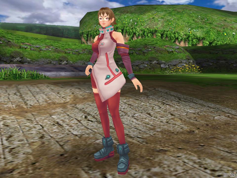 PS2/PC「ファンタシースターユニバース イルミナスの野望」「Project CUTE」第2弾、PSU専用コスチューム「オウトク茶屋制服（服）」が11月24日登場の画像5