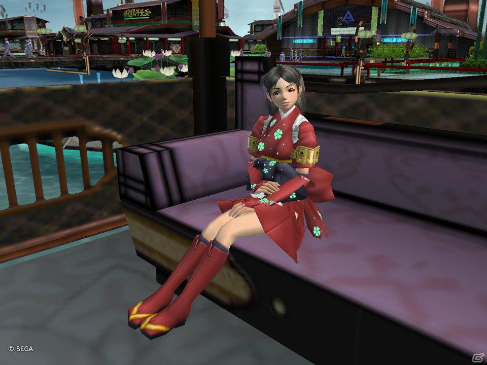 PS2/PC「ファンタシースターユニバース イルミナスの野望」「Project CUTE」第2弾、PSU専用コスチューム「オウトク茶屋制服（服）」が11月24日登場の画像7