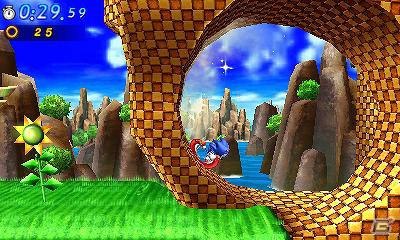 3DS「ソニック ジェネレーションズ 青の冒険」本日からニンテンドー3DS試遊台で体験版を配信の画像1