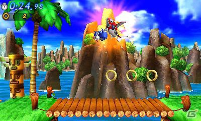 3DS「ソニック ジェネレーションズ 青の冒険」本日からニンテンドー3DS試遊台で体験版を配信の画像2