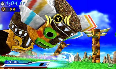 3DS「ソニック ジェネレーションズ 青の冒険」本日からニンテンドー3DS試遊台で体験版を配信の画像4