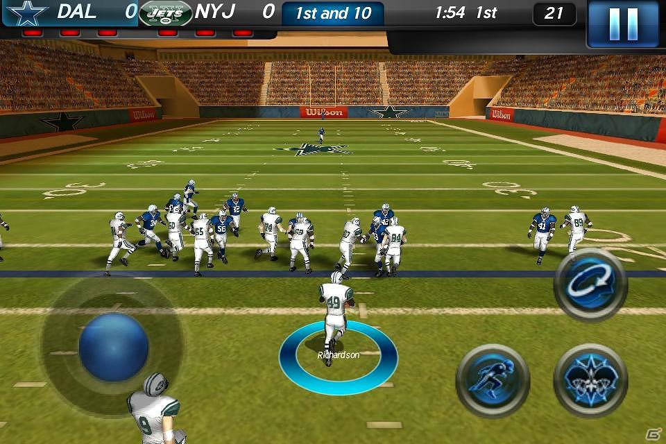 iPhone/iPod touch向けアメフトゲーム「NFL Pro 2012」を無料にて配信開始の画像6