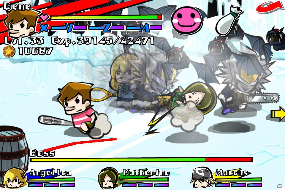 iOS5.0向けアプリ「マスクオブライオン－THE Touch Combo Battle Action－」本日配信開始の画像12