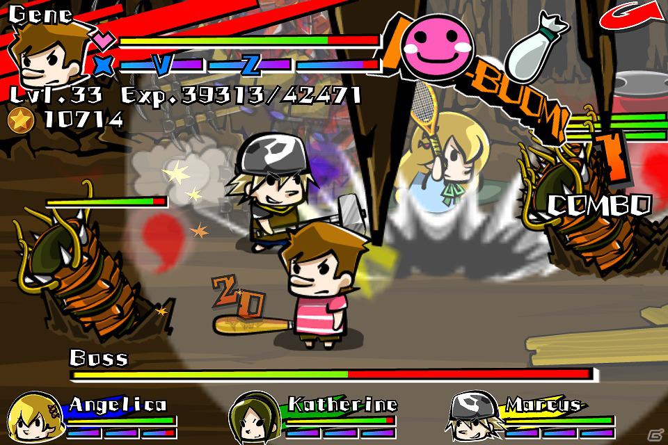 iOS5.0向けアプリ「マスクオブライオン－THE Touch Combo Battle Action－」本日配信開始の画像13