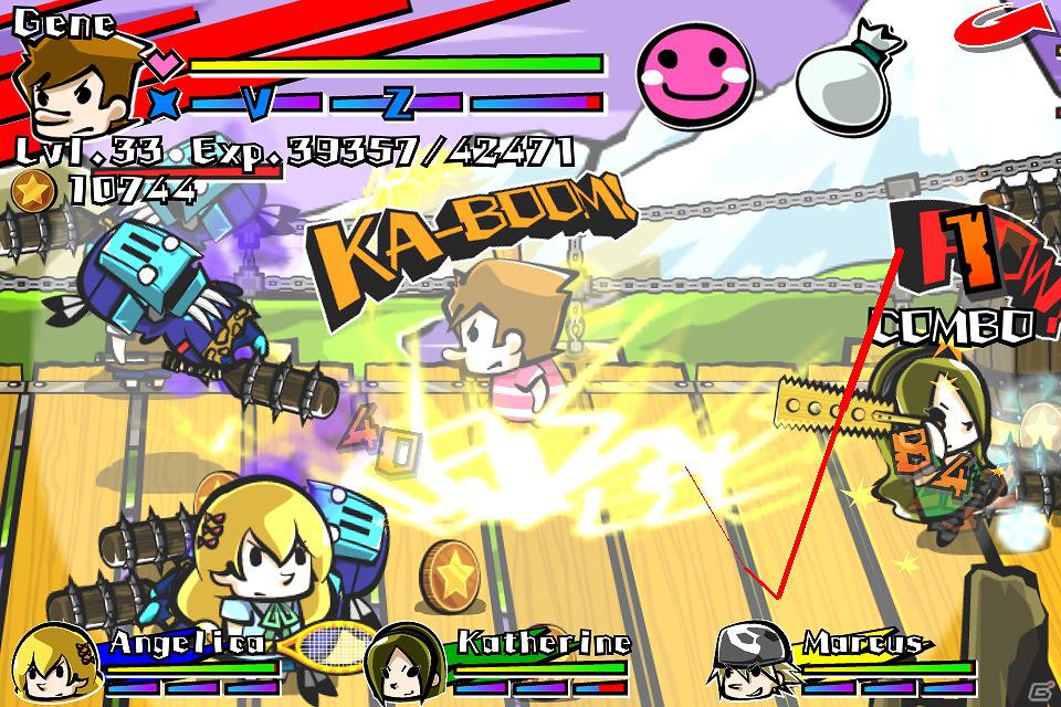 iOS5.0向けアプリ「マスクオブライオン－THE Touch Combo Battle Action－」本日配信開始の画像17