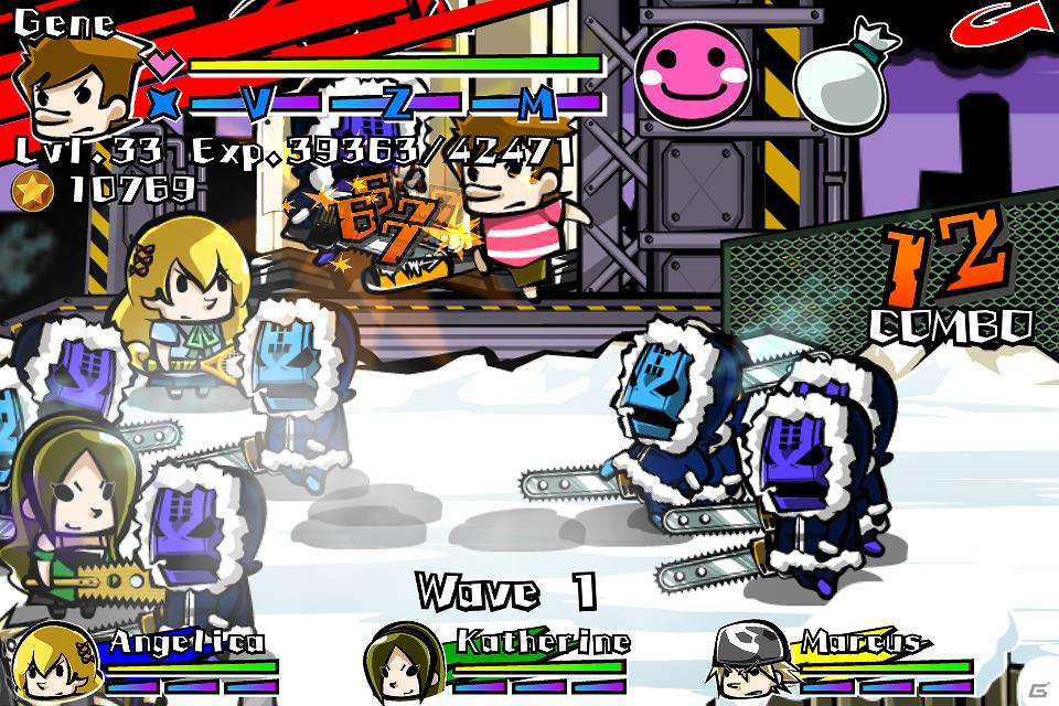 iOS5.0向けアプリ「マスクオブライオン－THE Touch Combo Battle Action－」本日配信開始の画像18