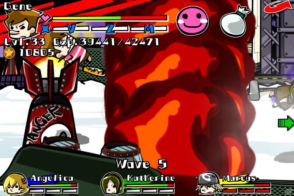 iOS5.0向けアプリ「マスクオブライオン－THE Touch Combo Battle Action－」本日配信開始の画像19