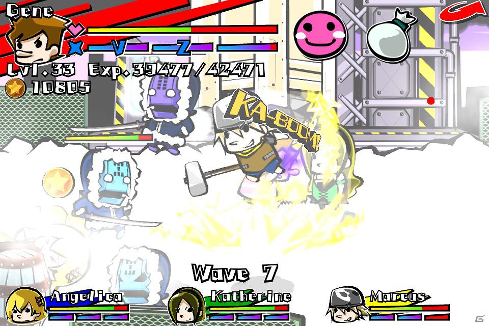 iOS5.0向けアプリ「マスクオブライオン－THE Touch Combo Battle Action－」本日配信開始の画像20