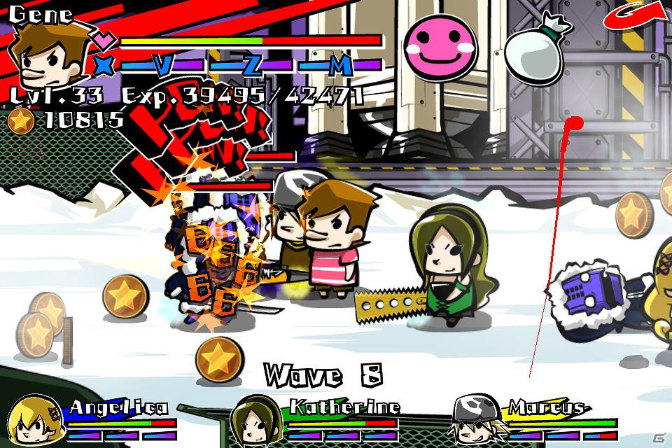 iOS5.0向けアプリ「マスクオブライオン－THE Touch Combo Battle Action－」本日配信開始の画像21