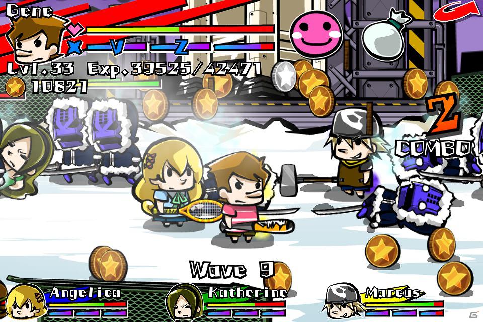 iOS5.0向けアプリ「マスクオブライオン－THE Touch Combo Battle Action－」本日配信開始の画像22