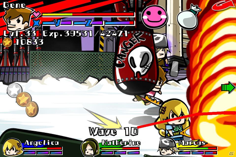 iOS5.0向けアプリ「マスクオブライオン－THE Touch Combo Battle Action－」本日配信開始の画像23