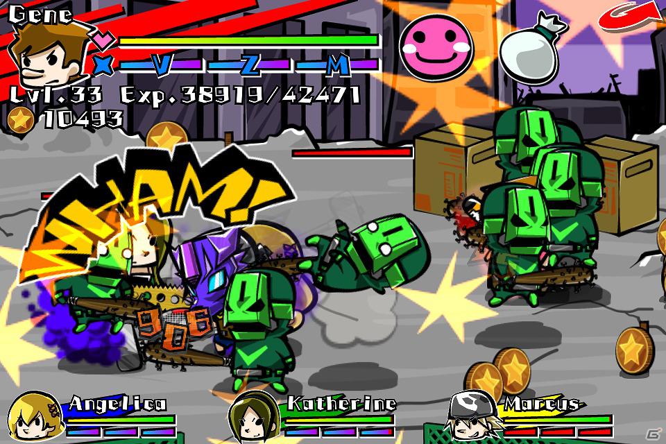 iOS5.0向けアプリ「マスクオブライオン－THE Touch Combo Battle Action－」本日配信開始の画像6