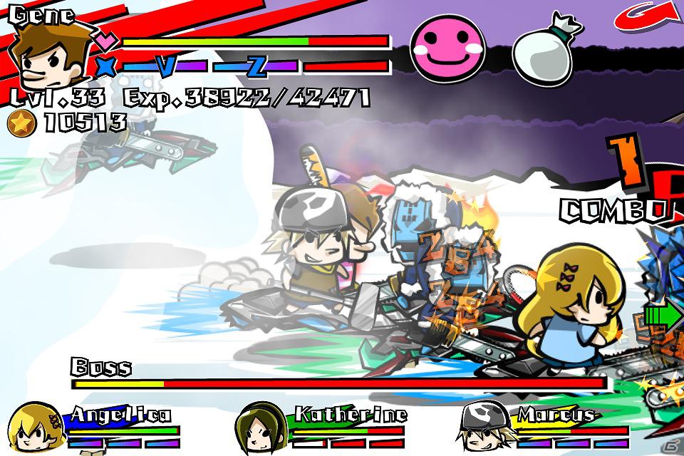 iOS5.0向けアプリ「マスクオブライオン－THE Touch Combo Battle Action－」本日配信開始の画像7