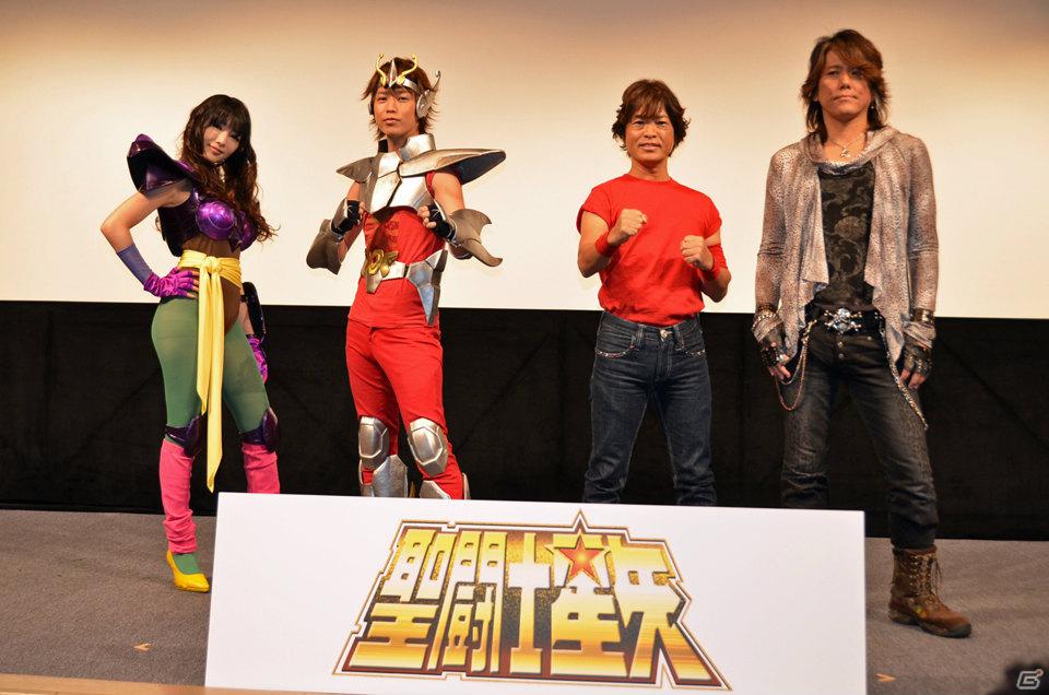 聖闘士星矢戦記 で星矢 シャイナの協力プレイが実現 Nobさんのミニライブも 聖闘士星矢 ファンミーティング 開催の画像 ゲーム情報サイト Gamer